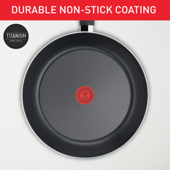 TEFAL Tefal Day by Day Aluminium Non-Stick Frying Pan 24cm, Black. B56404AZ