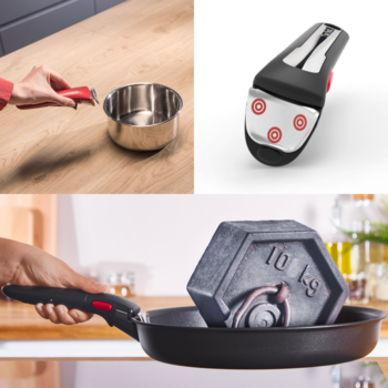 TEFAL Ingenio Daily Chef 5-piece Set, Stackable, Robust, Easy to Clean  L7629102