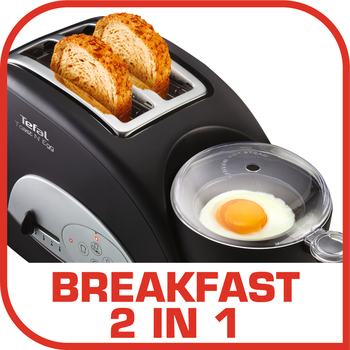 READY STOCK)Tefal TT5500 Toast n Egg All in One Breakfast Maker