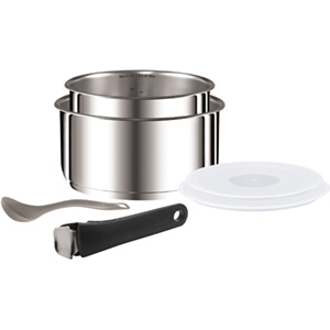 Ingenio Stainless Steel 6 Piece Saucepan Set